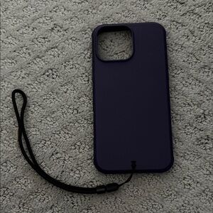 Mag Bak Purple Phone Case with Strap 16 ProMax